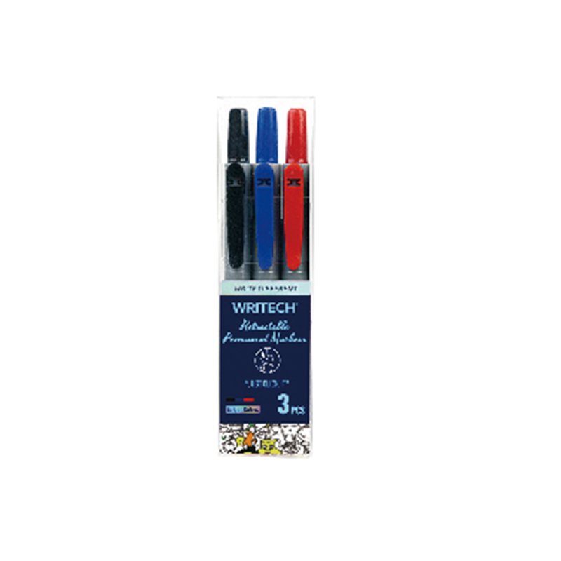 Rretractable Permanent Marker W-805PM-760